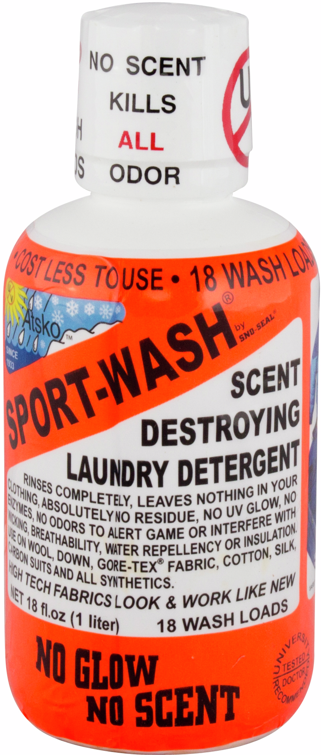 Atsko Sport-Wash 532 ml – Tvättmedel för Funktionskläder