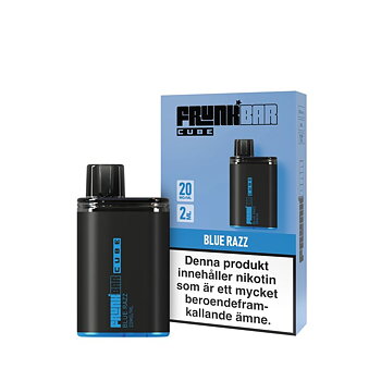 Frunk Bar Cube Engångs Vape 20mg – Blue Razz
