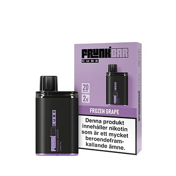 Frunk Bar Cube Engångs Vape 20mg – Frozen Grape