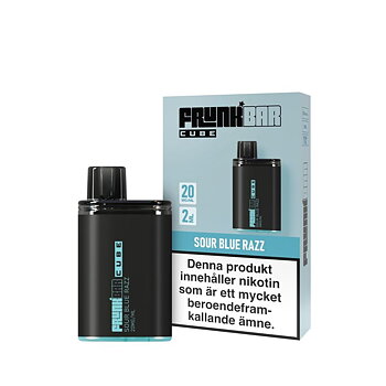 Frunk Bar Cube Engångs Vape 20mg – Sour Blue Razz