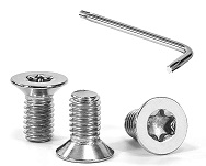 M4 x 12 Skruvsats försänkta i rostfritt stål 304 Torx-skruvar Honda  (93600-040-120G) - 3