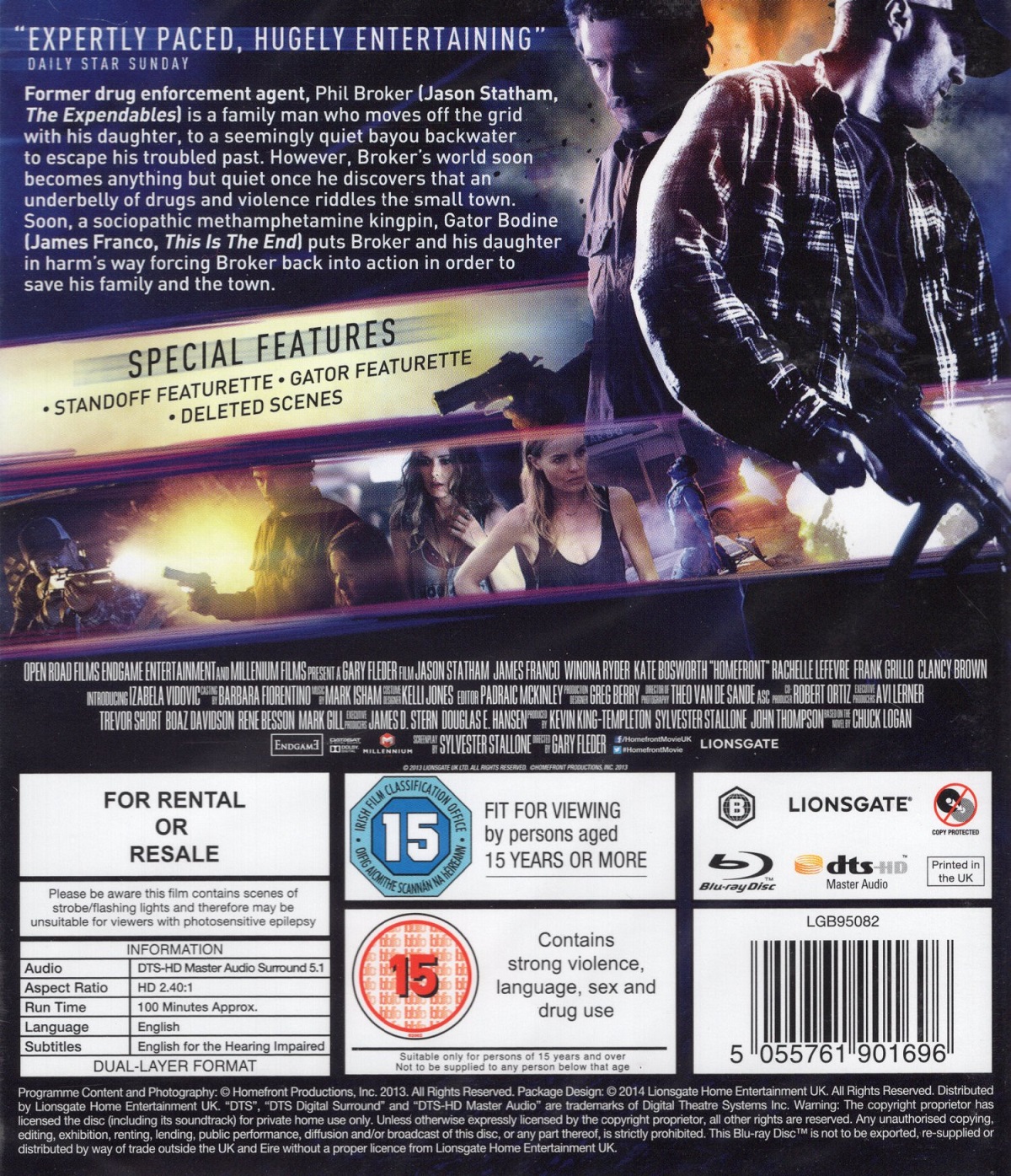 Homefront (ej svensk text) (Blu-ray) - 2