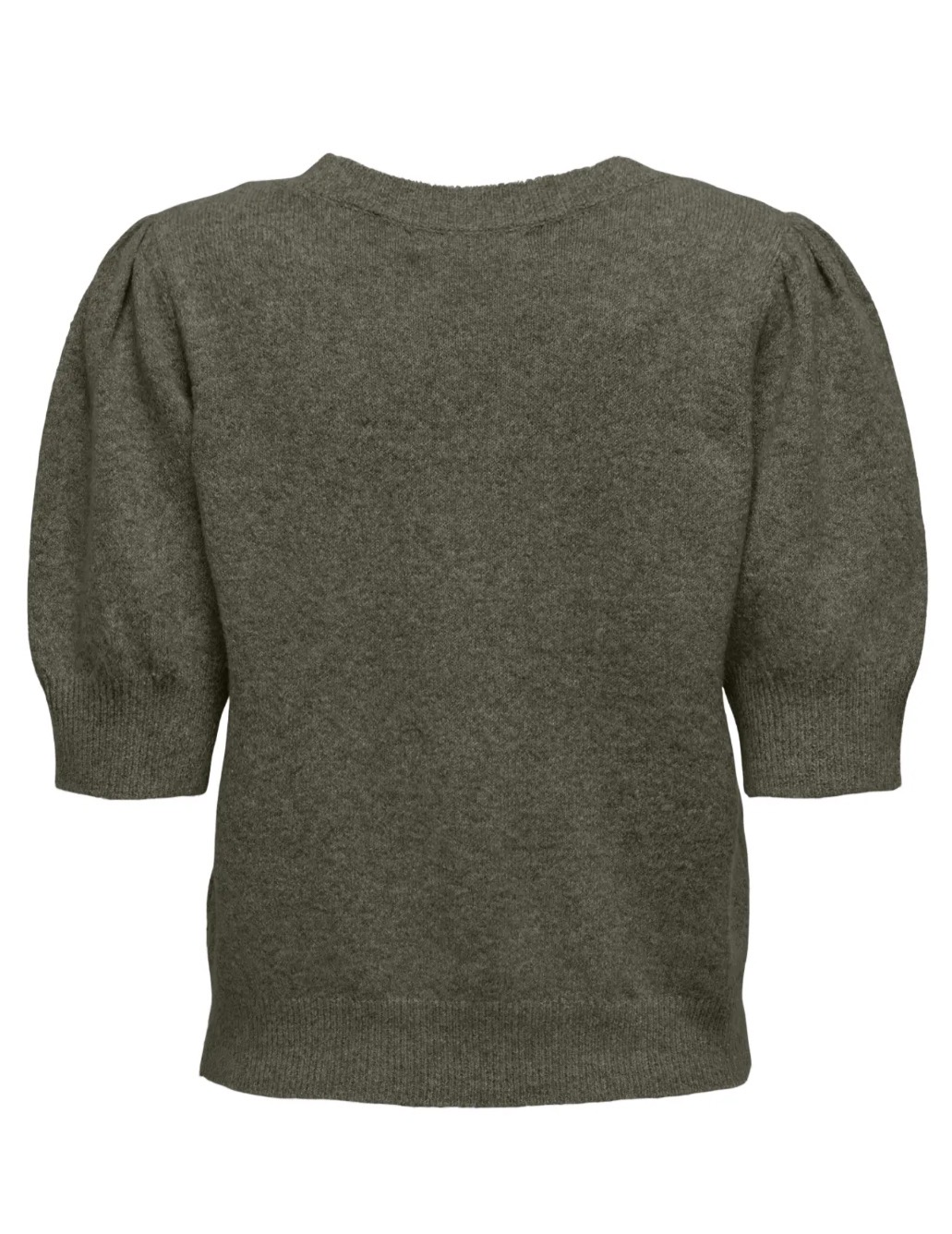 Only Rica 2/4 Knit Pullover Grape Leaf Melange - 2