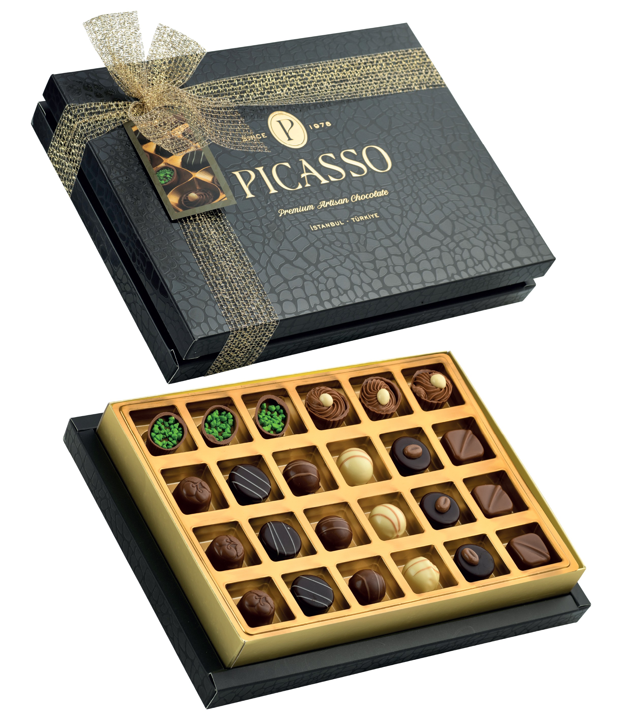 Picasso Pralines - Black Leeath