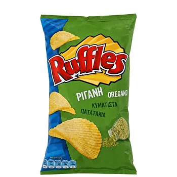 Krispiga chips med smak av grekisk oregano 100 g 