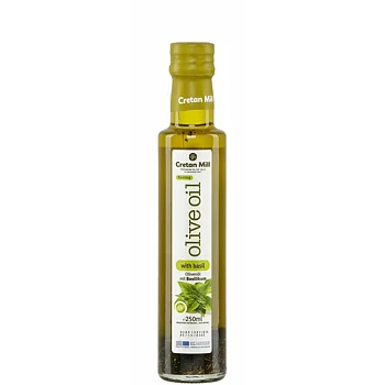 Grekisk Olivolja med basilika 0,25 l 