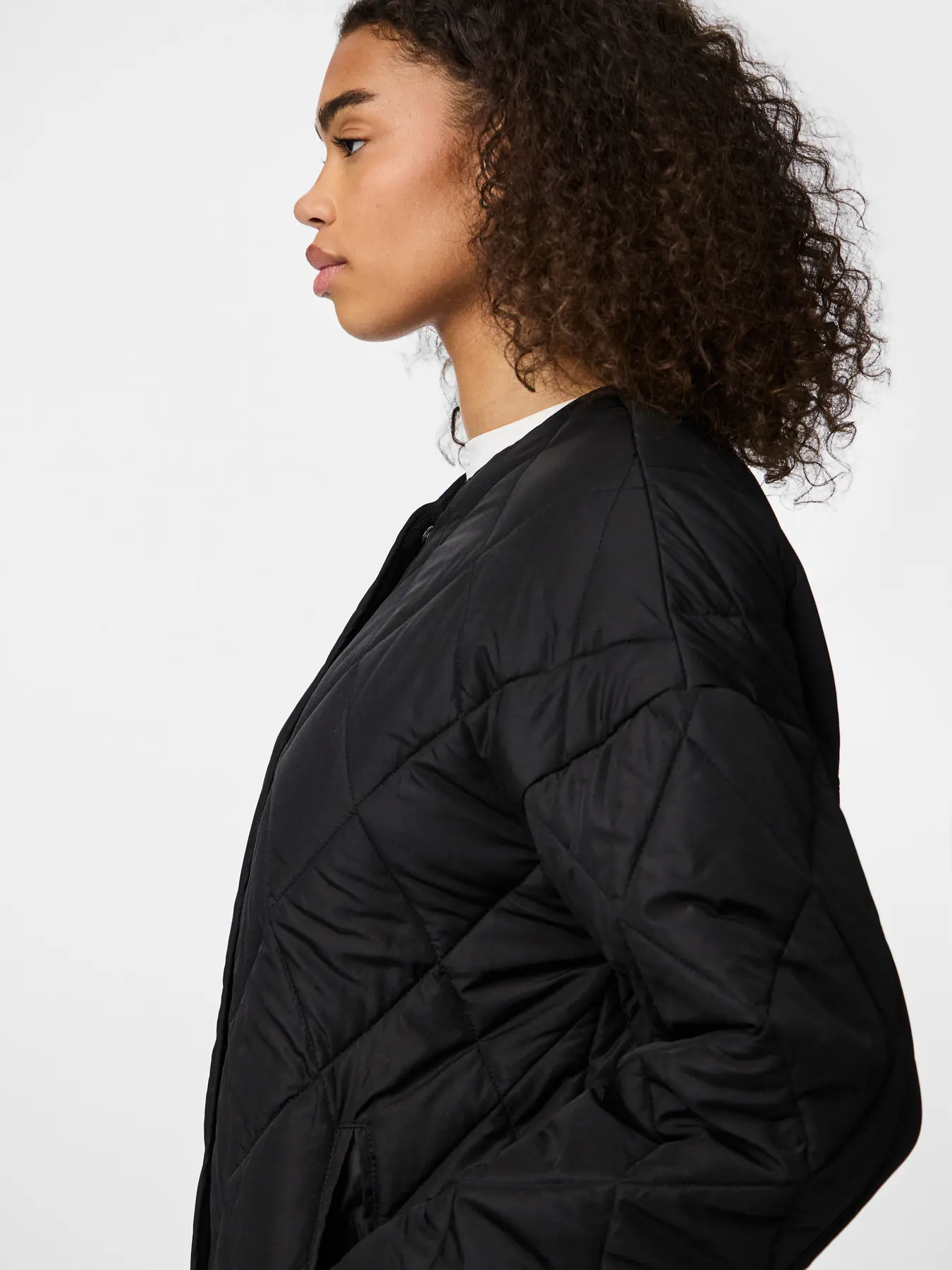 Pieces - Stella Quiltad Jacka - 4