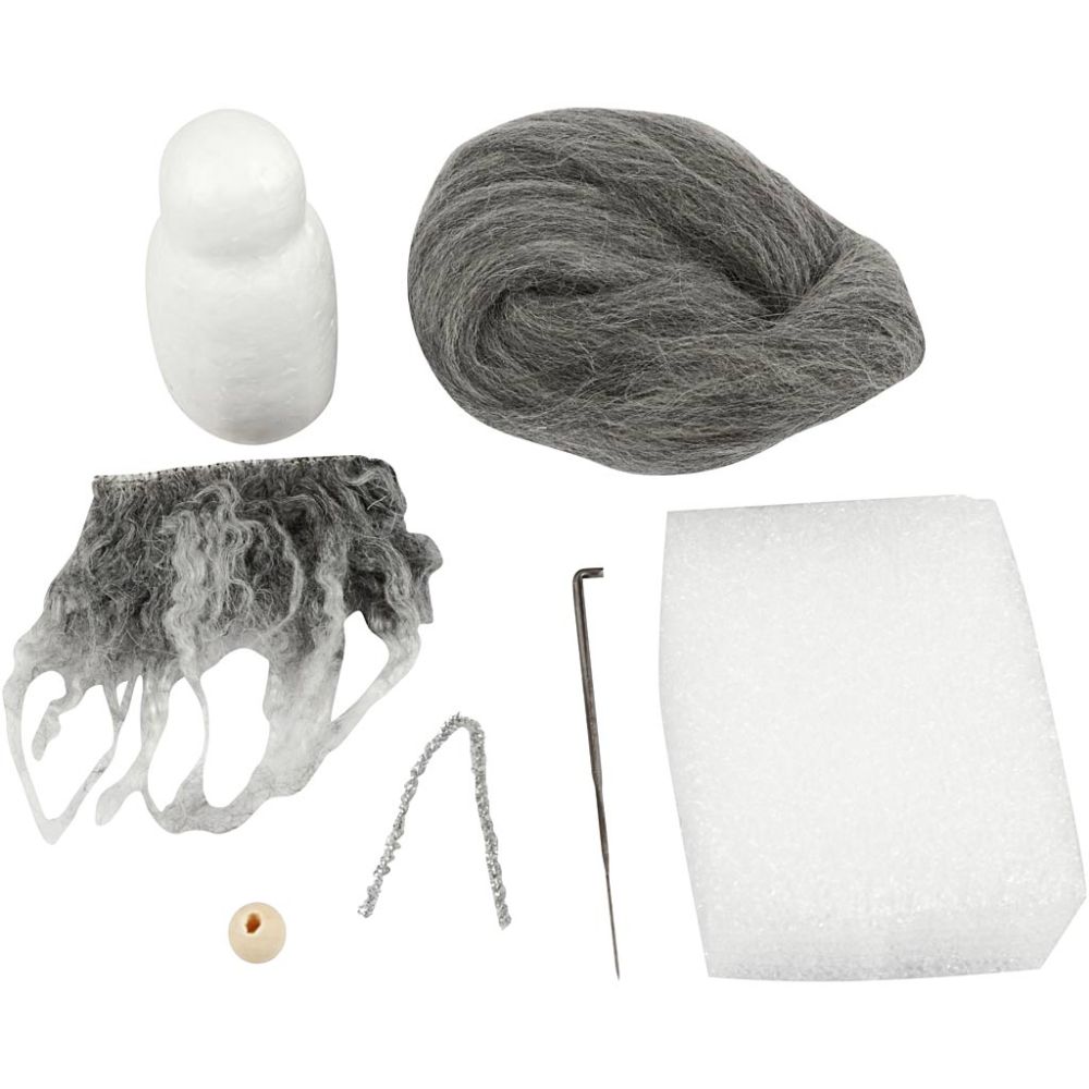 Mini kit -Grå tomte - 2