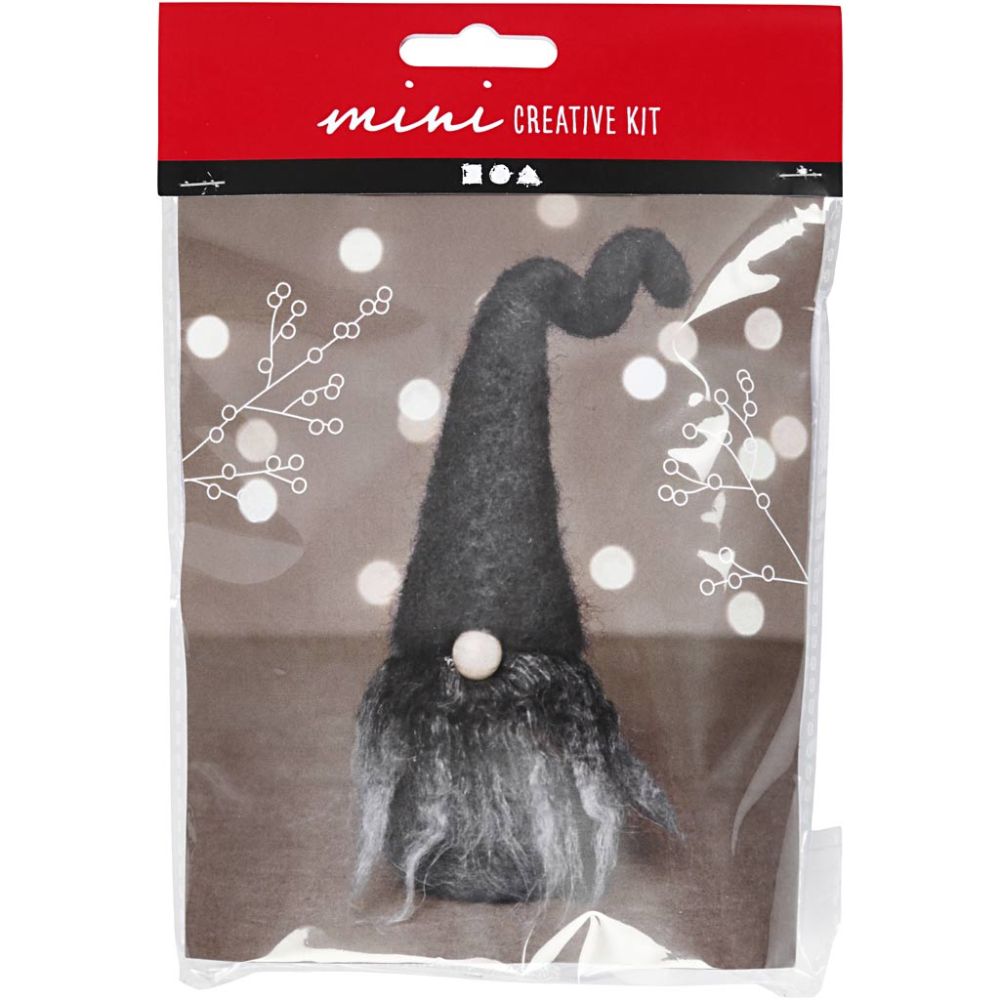 Mini kit -Grå tomte