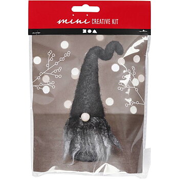 Mini kit -Grå tomte