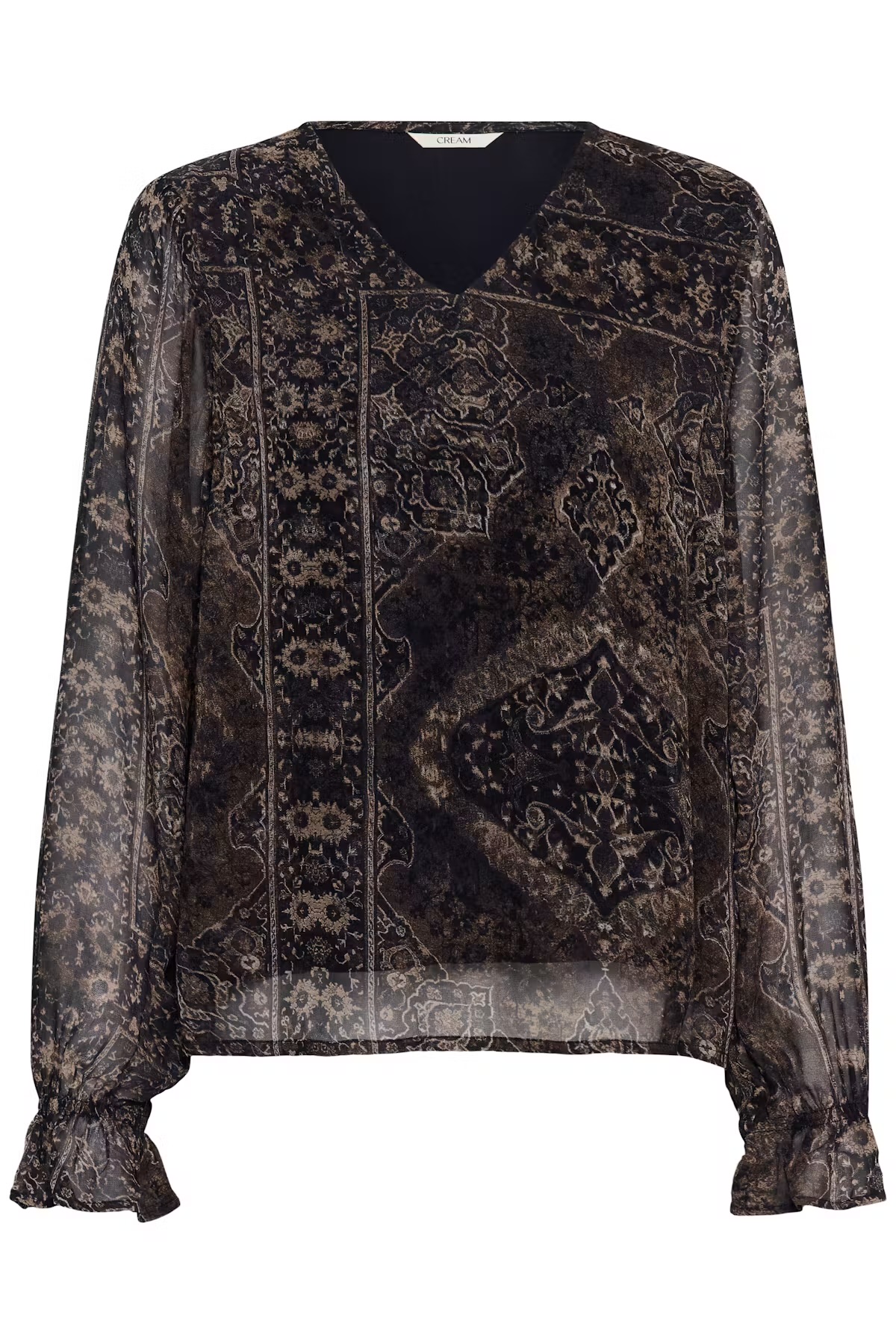 Cream Jessica Blouse Dark Oriental - 4