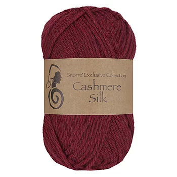 Cashmere Silk - Rött vin/655