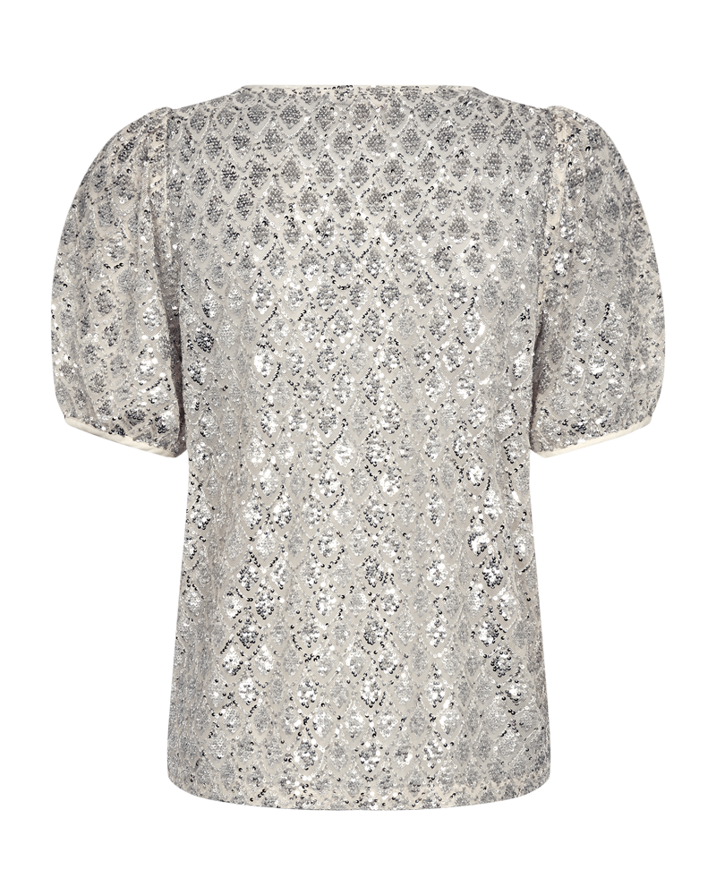 Patsy blouse  - Moonbeam/silver - 2