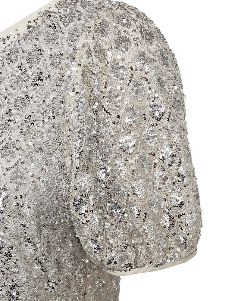 Patsy blouse  - Moonbeam/silver - 3