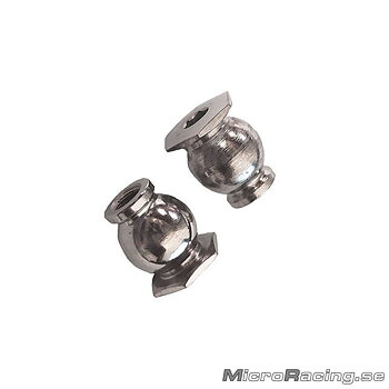 SWORKZ - Rear Upper Sus. Arm Steel Ball Stud 7mm Hex, 2pcs, S35-5/5E