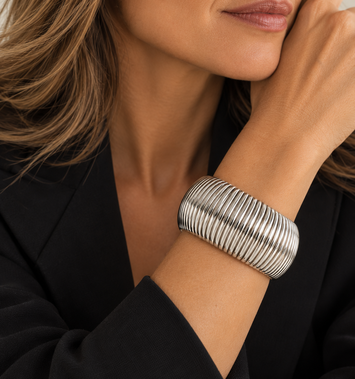 Aida Armband silver