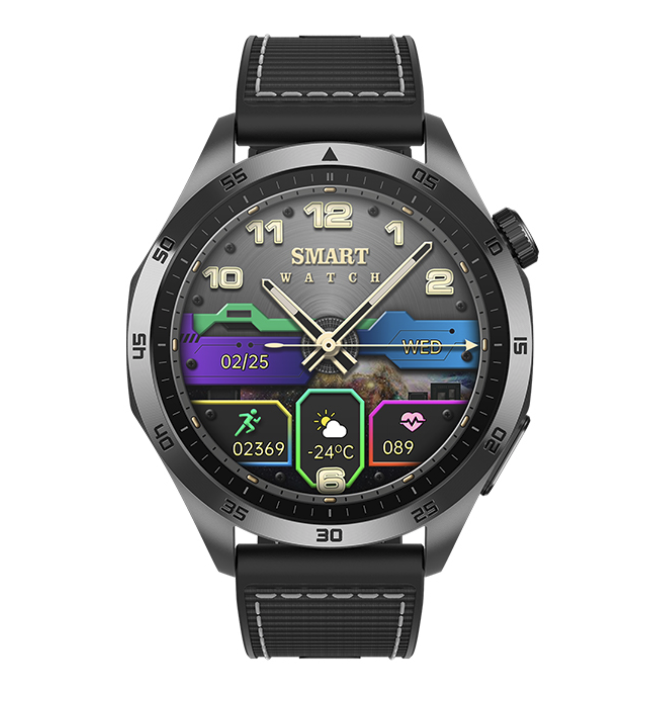 Philippe Palmer Smart Watch LP75 ECG Green Nylon - 2