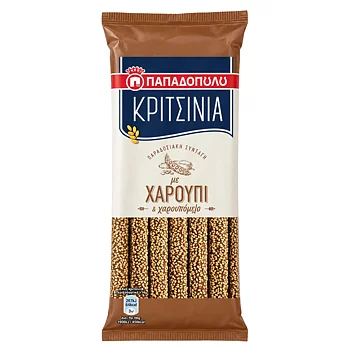 Karobbrödpinnar med sesam 180 g 