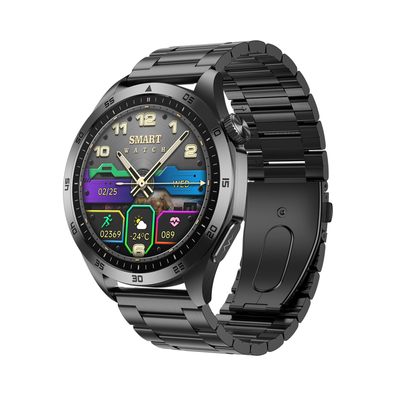 Philippe Palmer Smart Watch LP75 ECG Black Steel