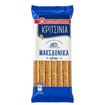 Grekiska  brödpinnar med sesam 200 g – Papadopoulos
