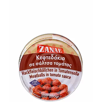 Köttbullar i tomatsås Keftedakia 280 g – Zanae