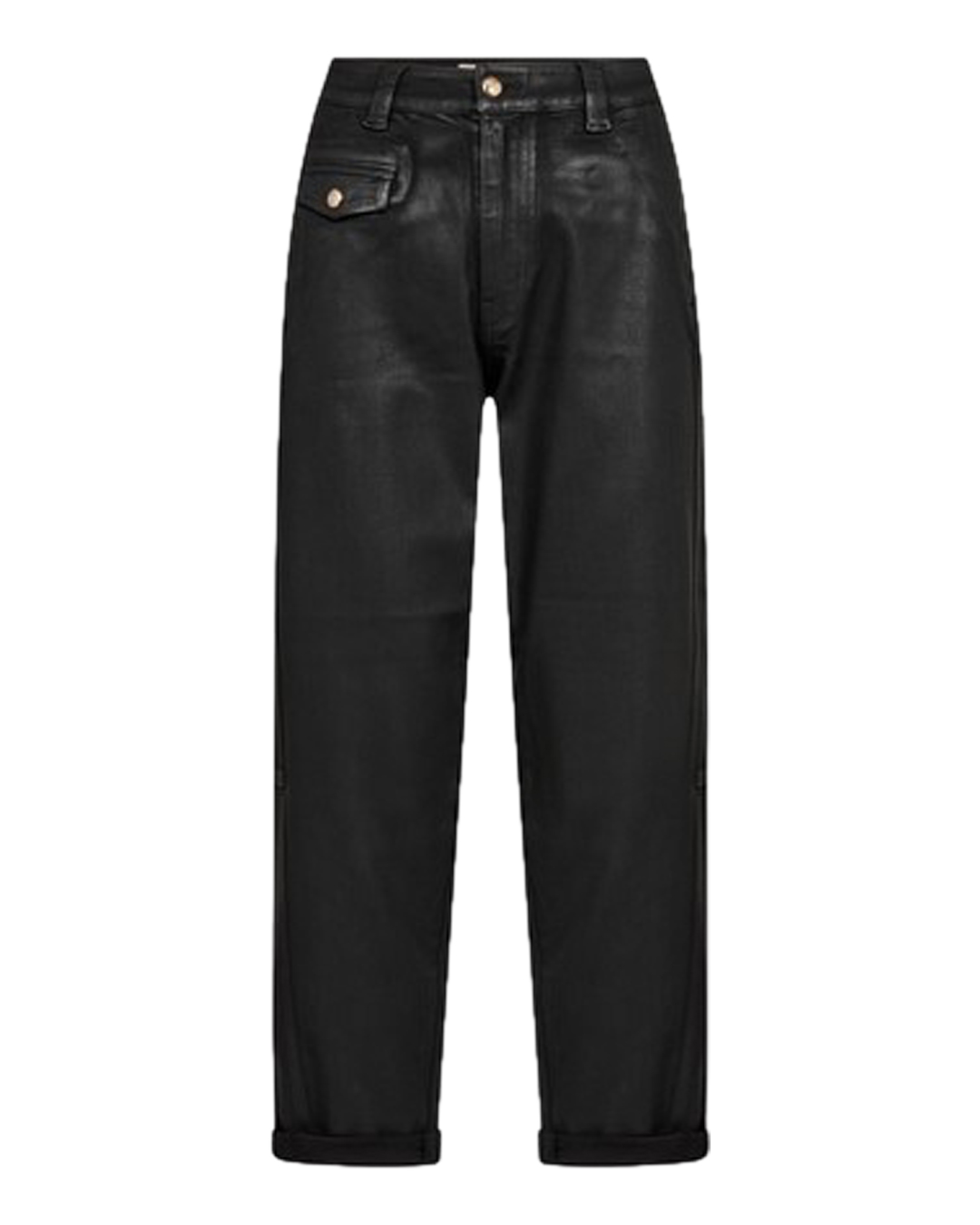 Jeans Aymen Coated svart