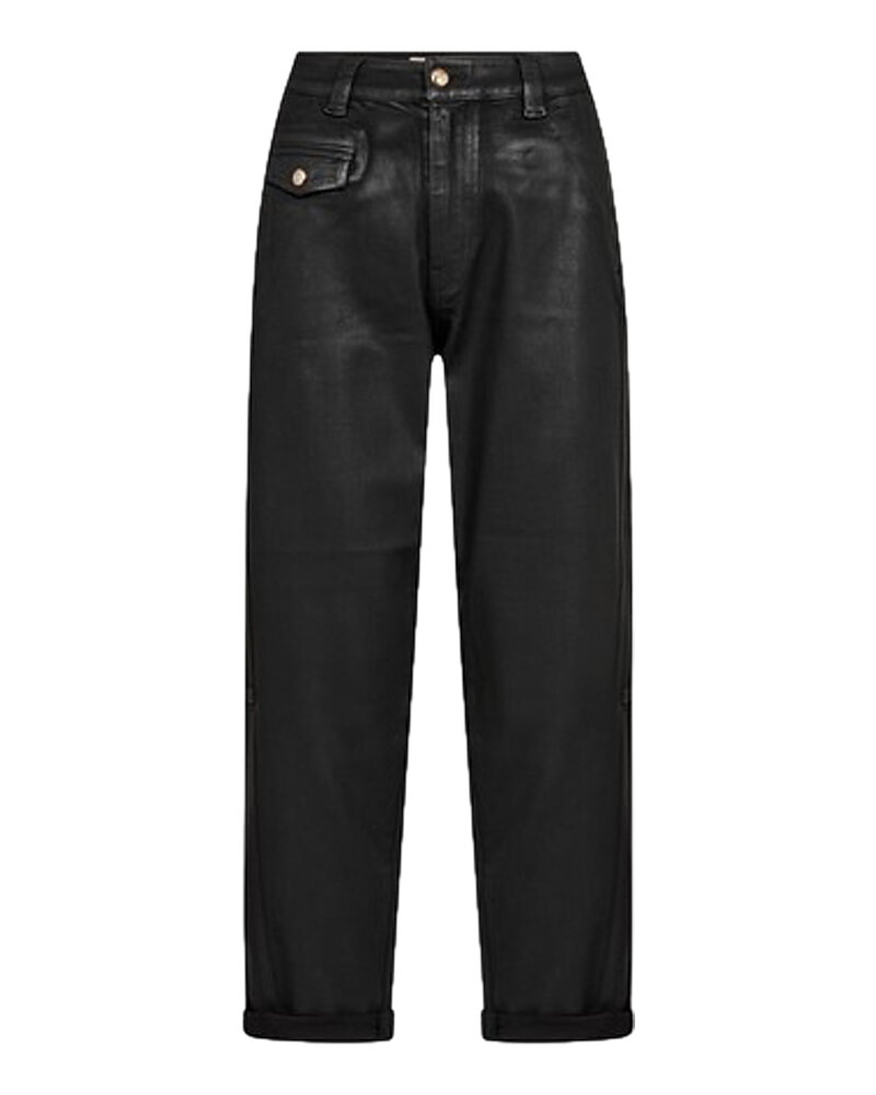 Jeans Aymen Coated svart