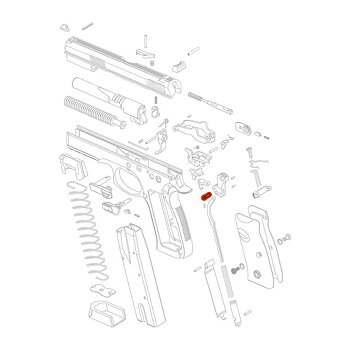 CZ Hammer Pin for CZ 75 SP-01 / Shadow2 / TS
