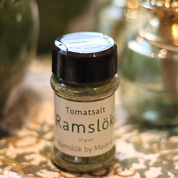 Ramslökssalt grovmalt