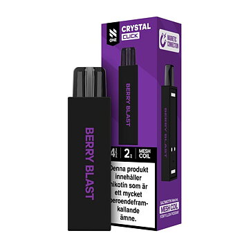 N One Crystal POD CLICK 14mg – Berry Blast