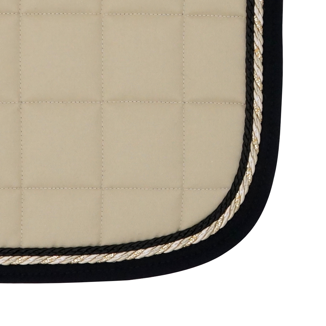 Dressyrschabrak Sand DD, svart/3sand - 3