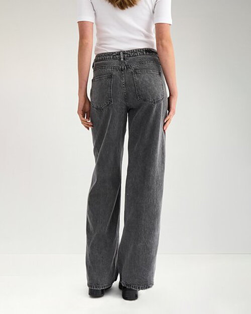 Jeans Brooklyn stone grå denim - 2