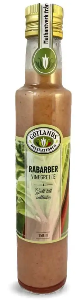Rabarbervinegrette 250ml