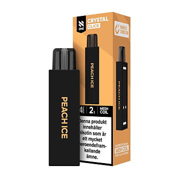 N One Crystal POD CLICK 14mg – Peach Ice