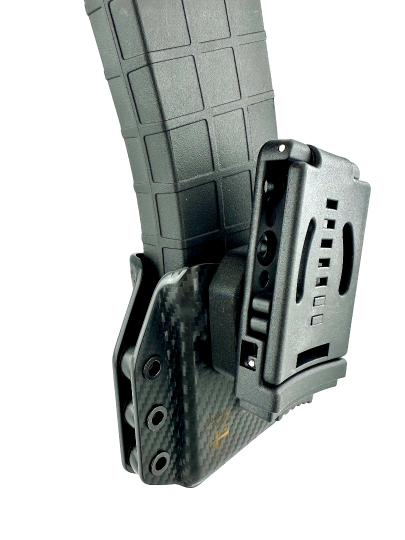 VX7 Magazine Carrier for Tippmann Arms M4-22 - CF Black / Gunmetal Grey - RH 5