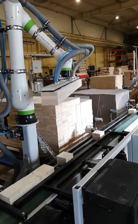 Fanuc CRX kloss matning / stapling
