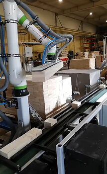 Fanuc CRX kloss matning / stapling