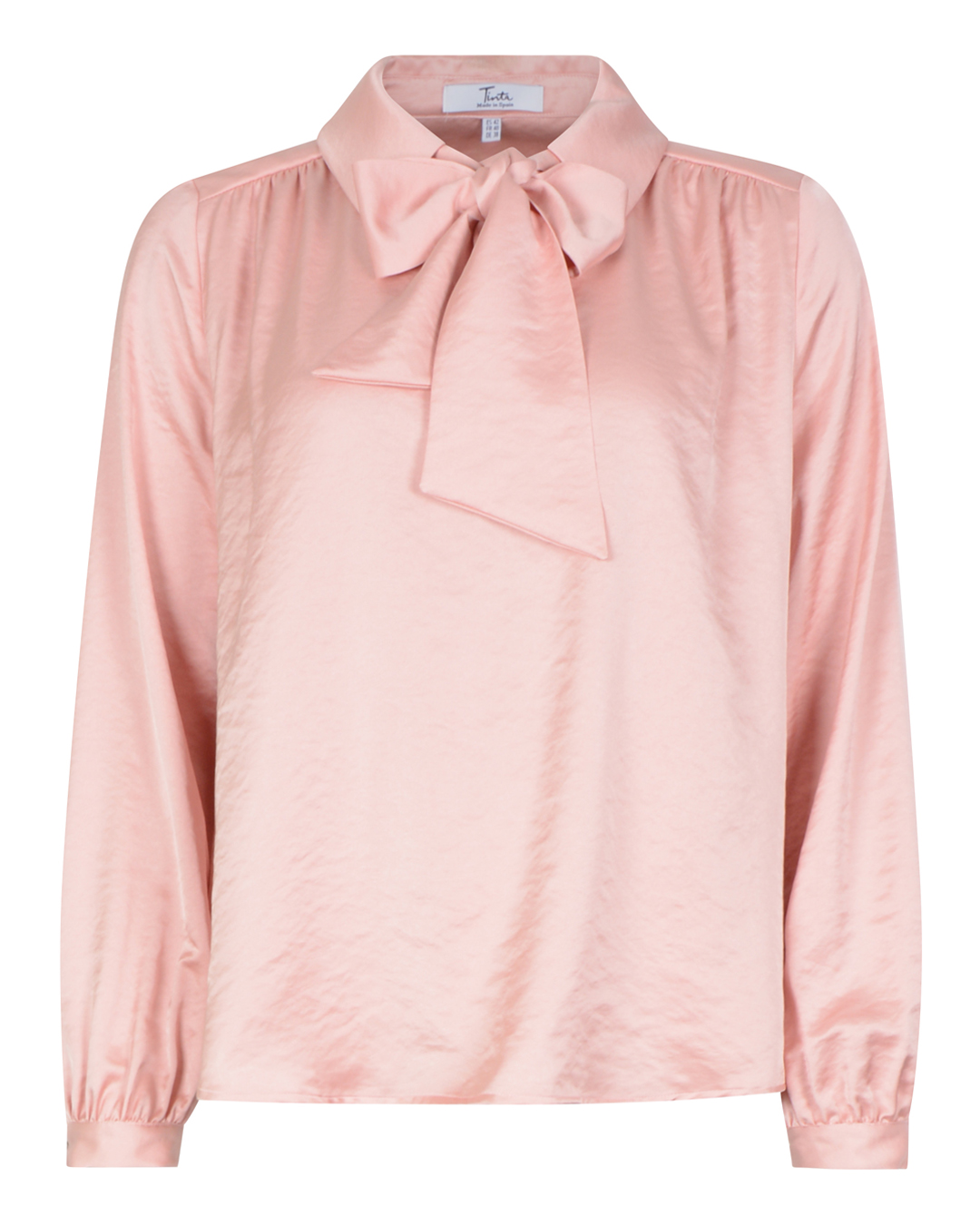 Blus Halicione blus sjalkrage rosa - 6