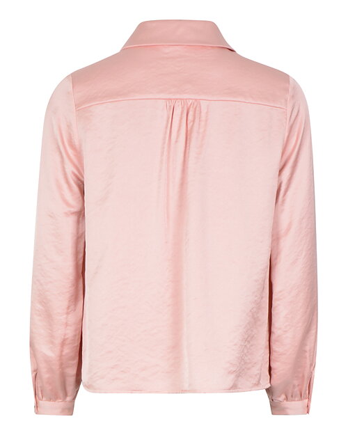 Blus Halicione blus sjalkrage rosa - 8