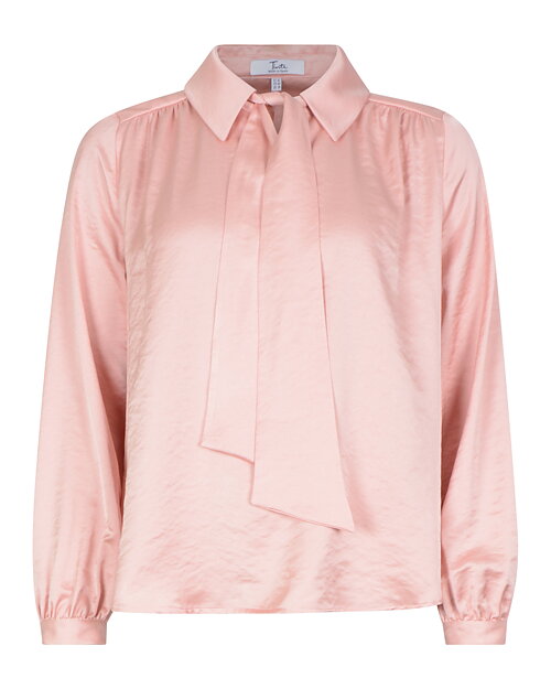 Blus Halicione blus sjalkrage rosa - 7