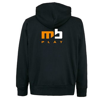 Vinterhoodie med helzip
