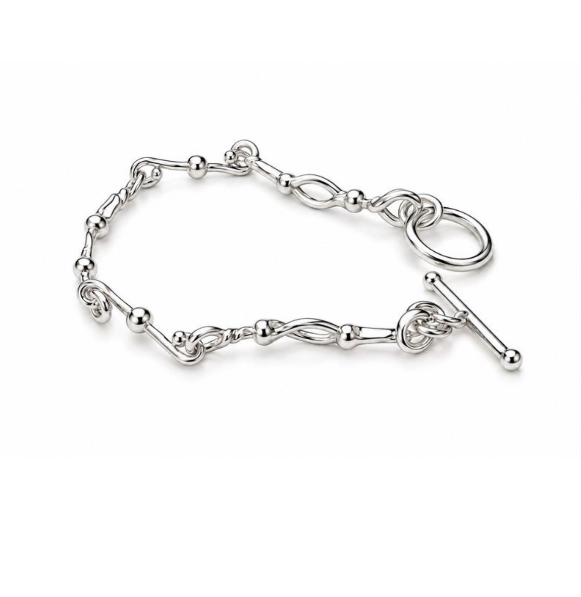Bar silver Armband 