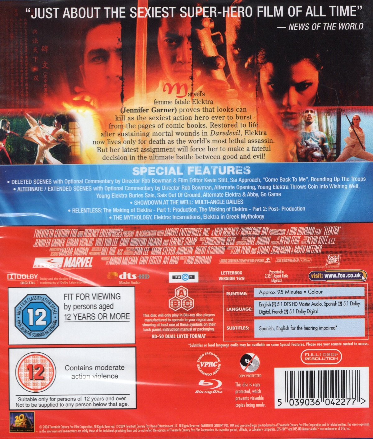 Elektra (ej svensk text) (Blu-ray) - 2