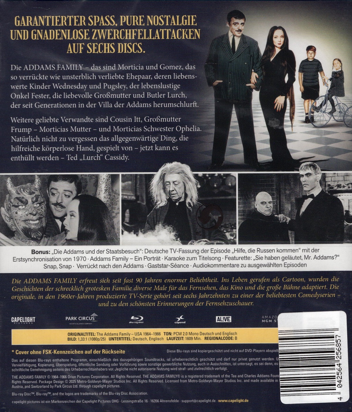 The Addams Family - The Complete Series (ej svensk text) (Blu-ray) - 2