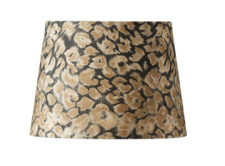 Lampskärm Leo Svart/brun 22