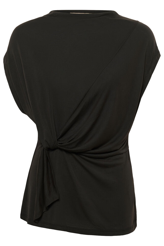 Culture Philla SS Blouse Meteorit Svart - 2