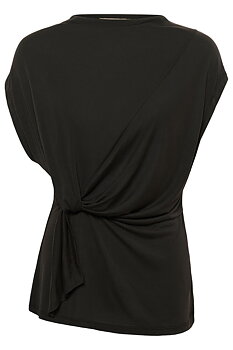 Culture Philla SS Blouse Meteorit Svart