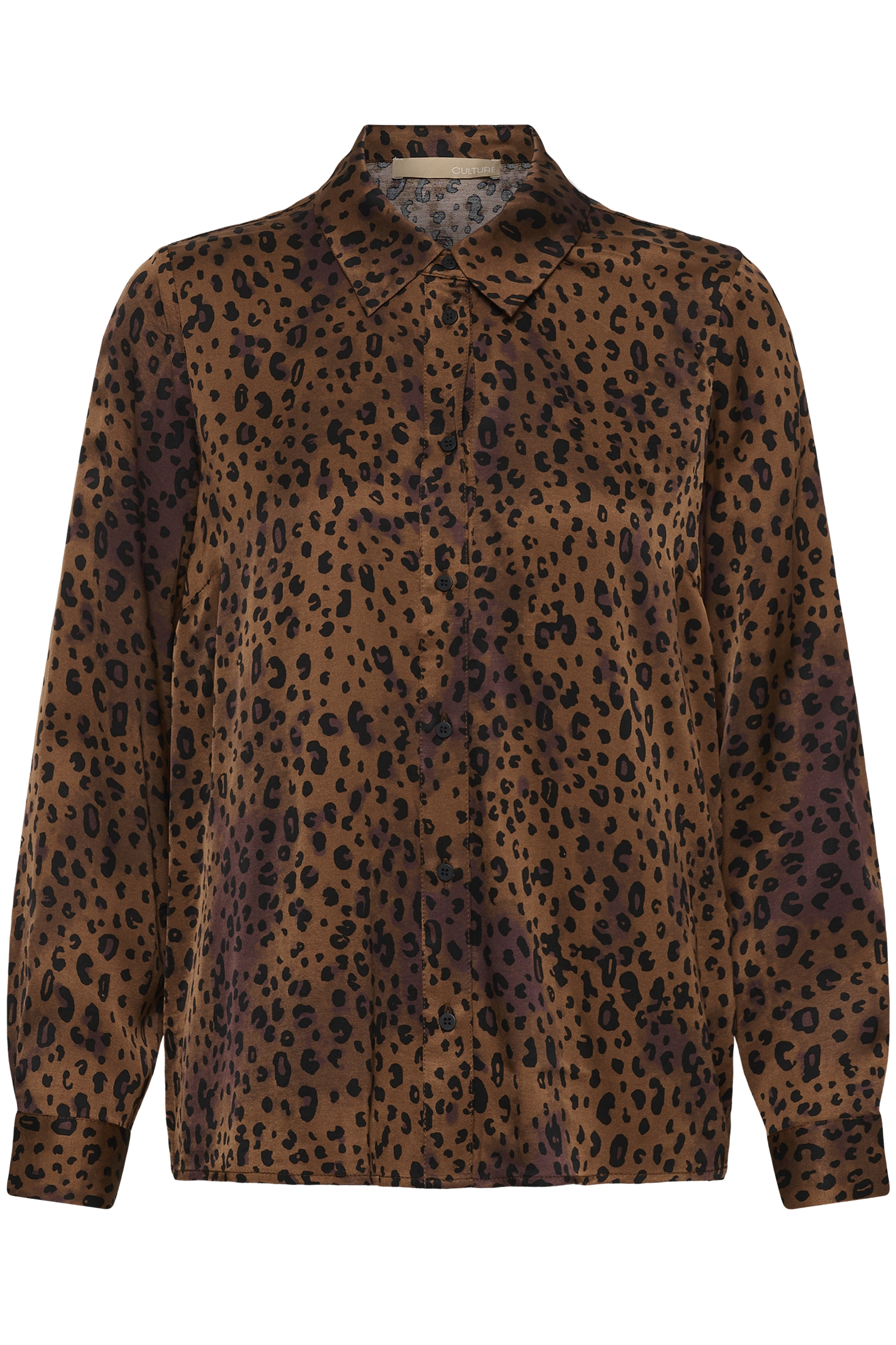 Culture Naomi Berna Shirt Brown Leopard - 3