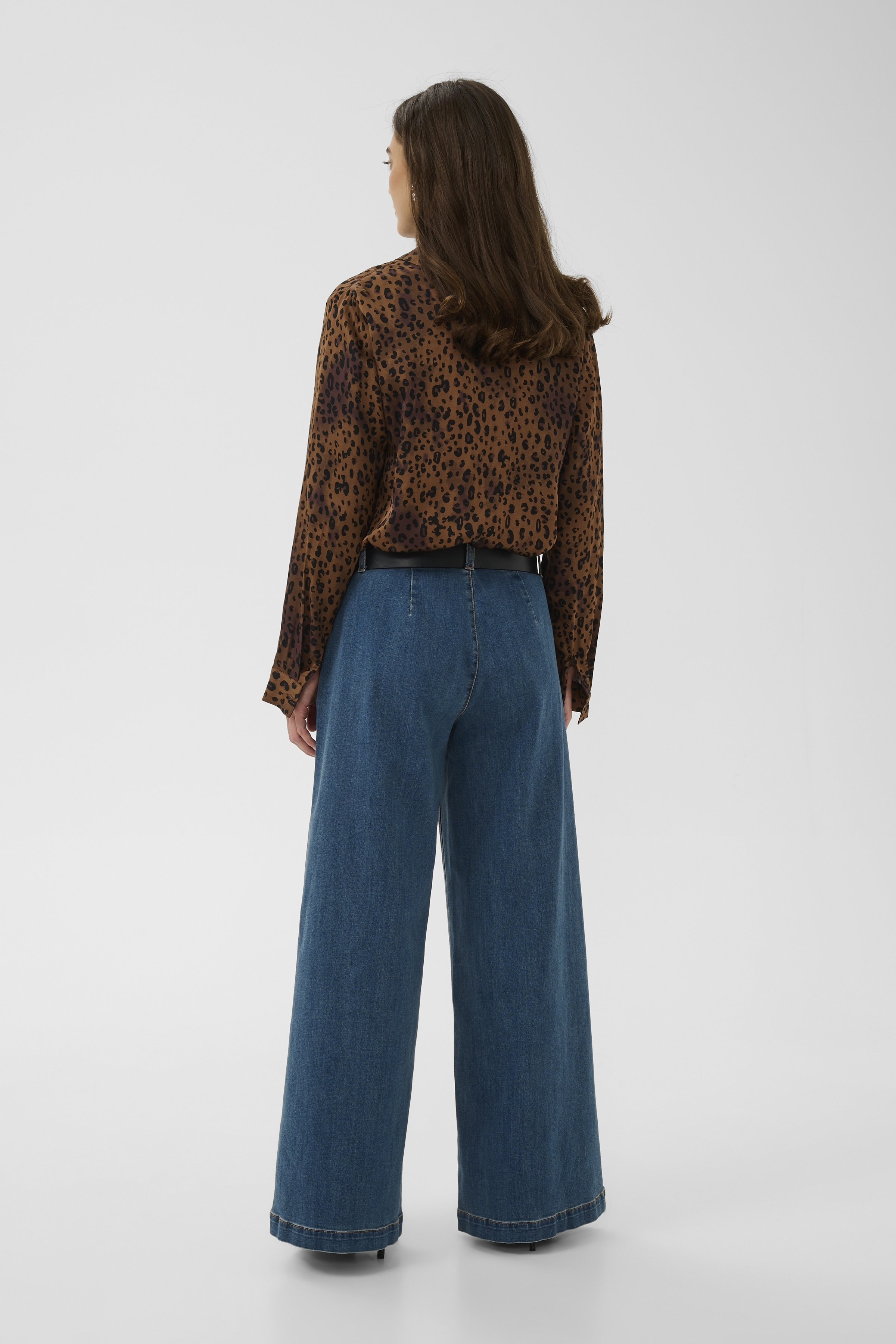 Culture Naomi Berna Shirt Brown Leopard - 2