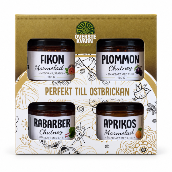 Presentbox Marmelad & Chutney 400g 6st 
